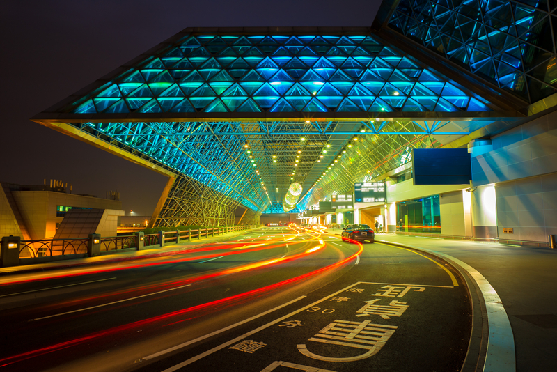 TPE Airport is the busiest and largest airport of Taiwan.