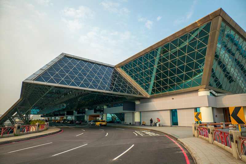 Taipei Taoyuan International Airport (TPE) serves Taipei in Taiwan.